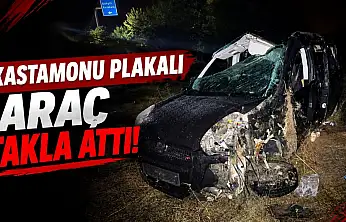 Kastamonu Plakalı Araç Takla Attı: Acı Haber Geldi!