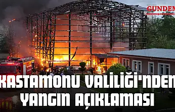 Kastamonu Valiliği'nden Yangın Açıklaması