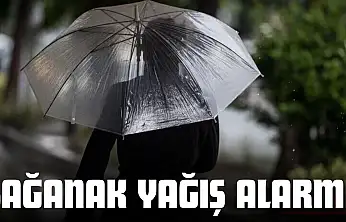 Kastamonu'ya Sağanak Yağış Alarmı!