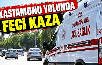 Kastamonu Yolunda Feci Kaza