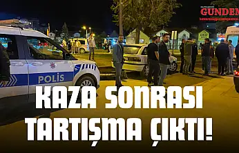 Kaza Sonrası Tartışma Çıktı!