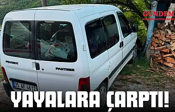 Kontrolden Çıkan Araç Yayalara Çarptı!