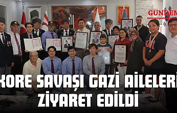 Kore Savaşı Gazi Aileleri Ziyaret Edildi