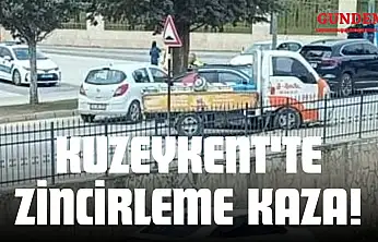 Kuzeykent'te Zincirleme Kaza!