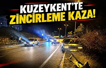 Kuzeykent'te Zincirleme Kaza!