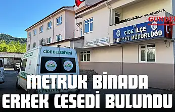 Metruk Binada Erkek Cesedi Bulundu