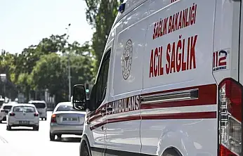 Minibüs İle Motosiklet Çarpıştı!