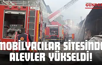 Mobilyacılar Sitesinde Alevler Yükseldi!