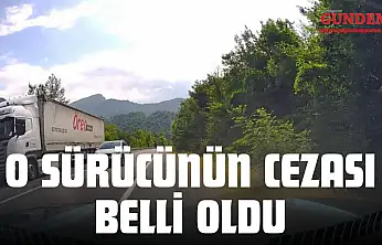 O Sürücünün Cezası Belli Oldu
