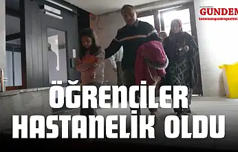 Öğrenciler Hastanelik Oldu