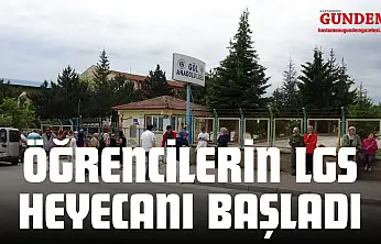 Öğrencilerin LGS Heyecanı Başladı
