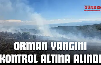 Orman Yangını Kontrol Altına Alındı
