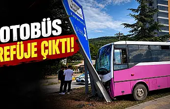 Otobüs Refüje Çıktı!