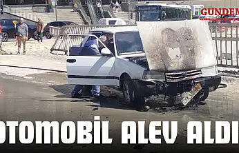 Otomobil Alev Aldı!