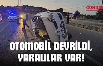 Otomobil Devrildi, Yaralılar Var!
