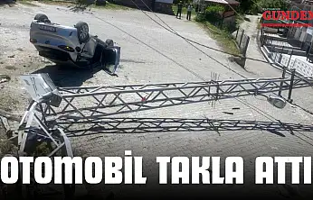 Otomobil Takla Attı