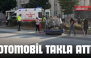 Otomobil Takla Attı