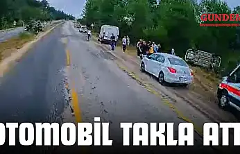Otomobil Takla Attı