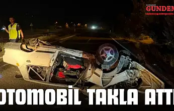 Otomobil Takla Attı