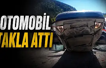 Otomobil Takla Attı