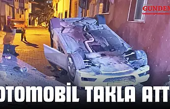 Otomobil Takla Attı