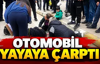 Otomobil Yayaya Çarptı