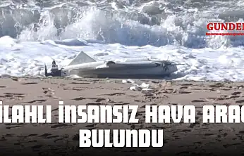 Plajda Silahlı İnsansız Hava Aracı Bulundu