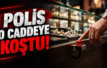 Polis O Caddeye Koştu!