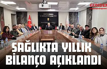 Sağlıkta Yıllık Bilanço Açıklandı
