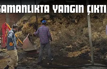 Samanlıkta Yangın Çıktı!