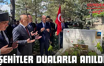 Şehitler Dualarla Anıldı