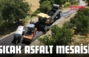 Sıcak Asfalt Mesaisi