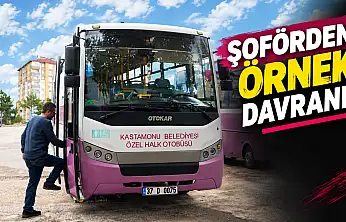Şoförden Örnek Davranış