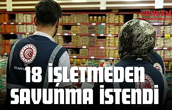 Suya Yapılan Zam Nedeniyle 18 İşletmeden Savunma İstendi
