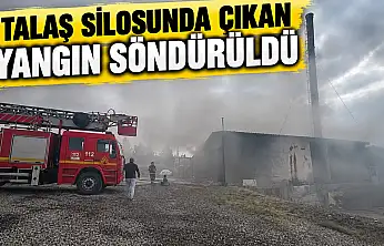 Talaş Silosunda Çıkan Yangın Söndürüldü