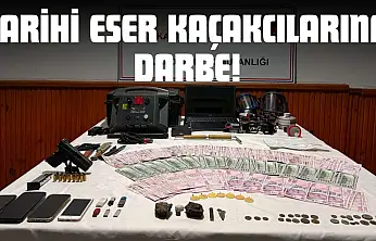 Tarihi Eser Kaçakcılarına Darbe!