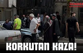 Taşköprü'de Korkutan Kaza: Otomobil Ağaca Çarptı