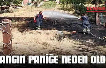 Taşköprü'de Yangın Çıktı
