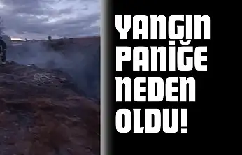 Taşköprü'deki Yangın Paniğe Neden Oldu!