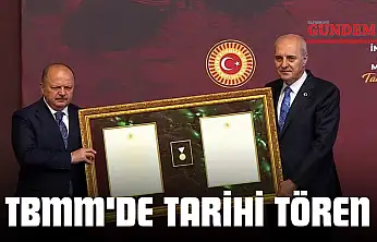 TBMM'de Tarihi Tören