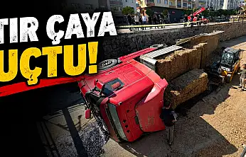 Tır Çaya Uçtu!