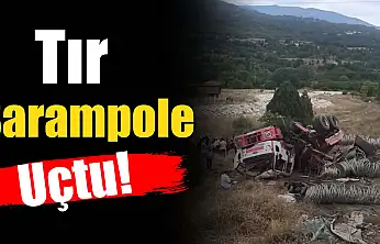 Tır Şarampole Uçtu!