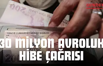 TKDK'dan 30 Milyon Avroluk Hibe Çağrısı