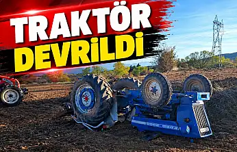 Traktör Devrildi