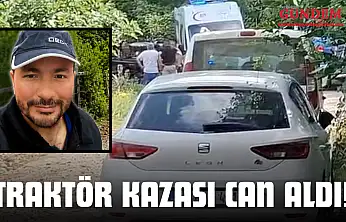 Traktör Kazası Can Aldı!