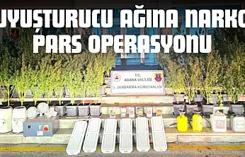 Uyuşturucu Ağına Narko Pars Operasyonu