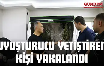 Uyuşturucu Yetiştiren Kişi Yakalandı