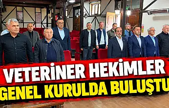Veteriner Hekimler Genel Kurulda Buluştu