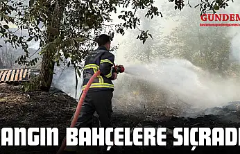 Yangın Bahçelere Sıçradı!