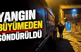 Yangın Büyümeden Söndürüldü